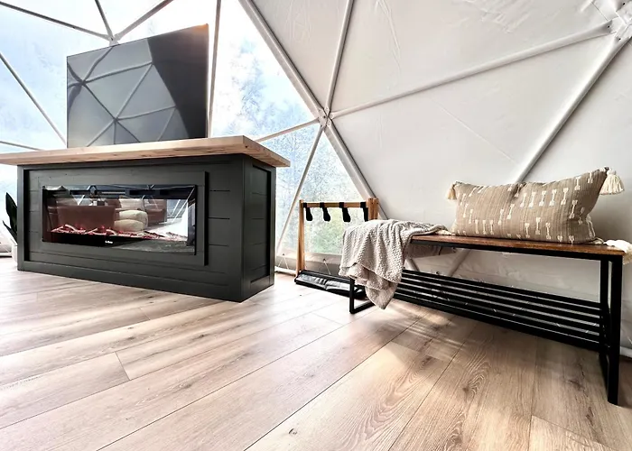 Dome Home Lake And Mountain Views Hot Tub